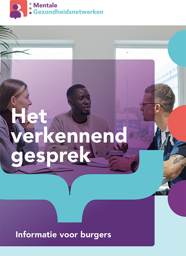 Het verkennend gesprek - voorkant folder